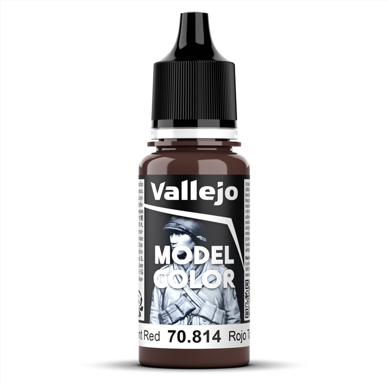 Vallejo - Model Colour - Burnt Red 18ml/Product Detail/Paints