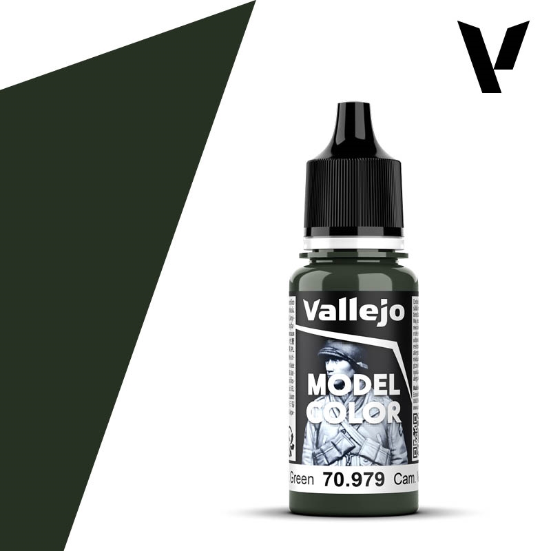 Vallejo - Model Colour - Cam. Dark Green 18ml/Product Detail/Paints