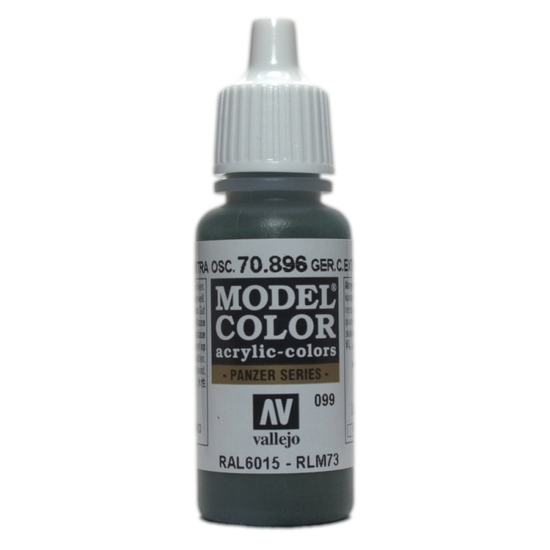 Vallejo - Model Colour - Extra Dark Green 18ml/Product Detail/Paints