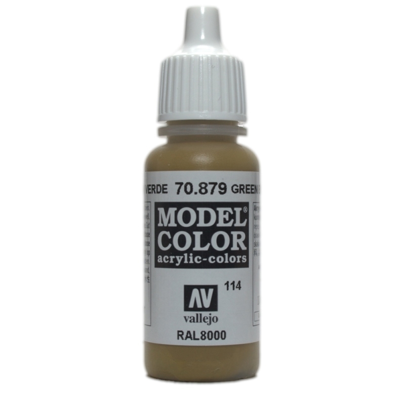 Vallejo - Model Colour - Green Brown 18ml/Product Detail/Paints