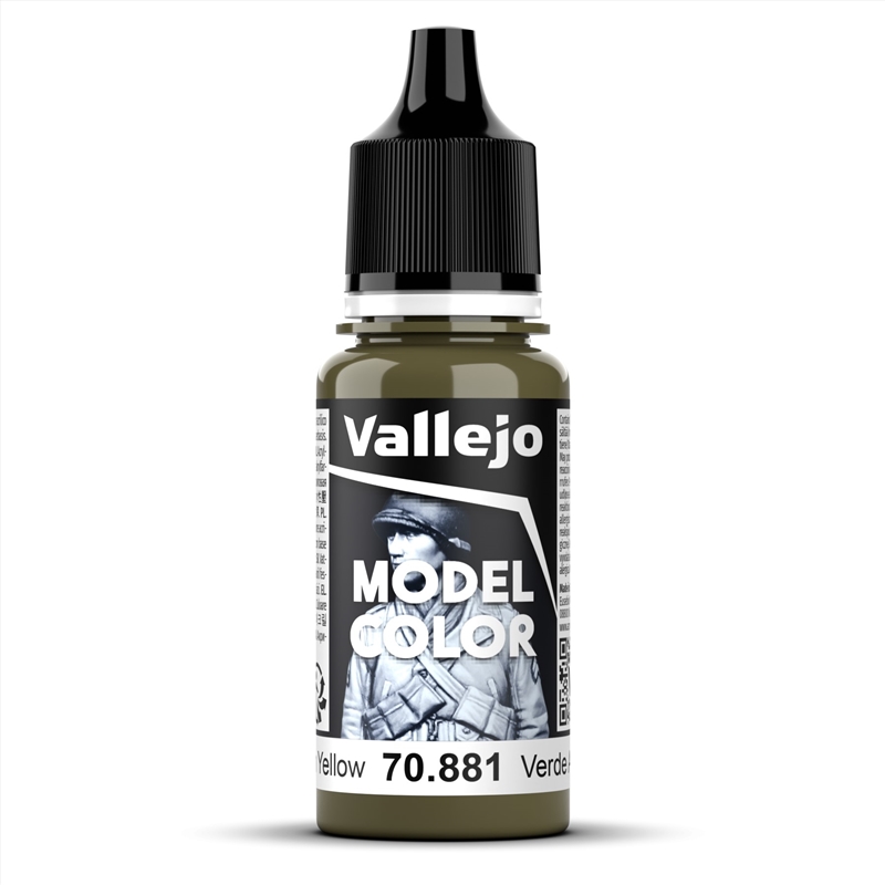 Vallejo - Model Colour - Green Yellow 18ml/Product Detail/Paints