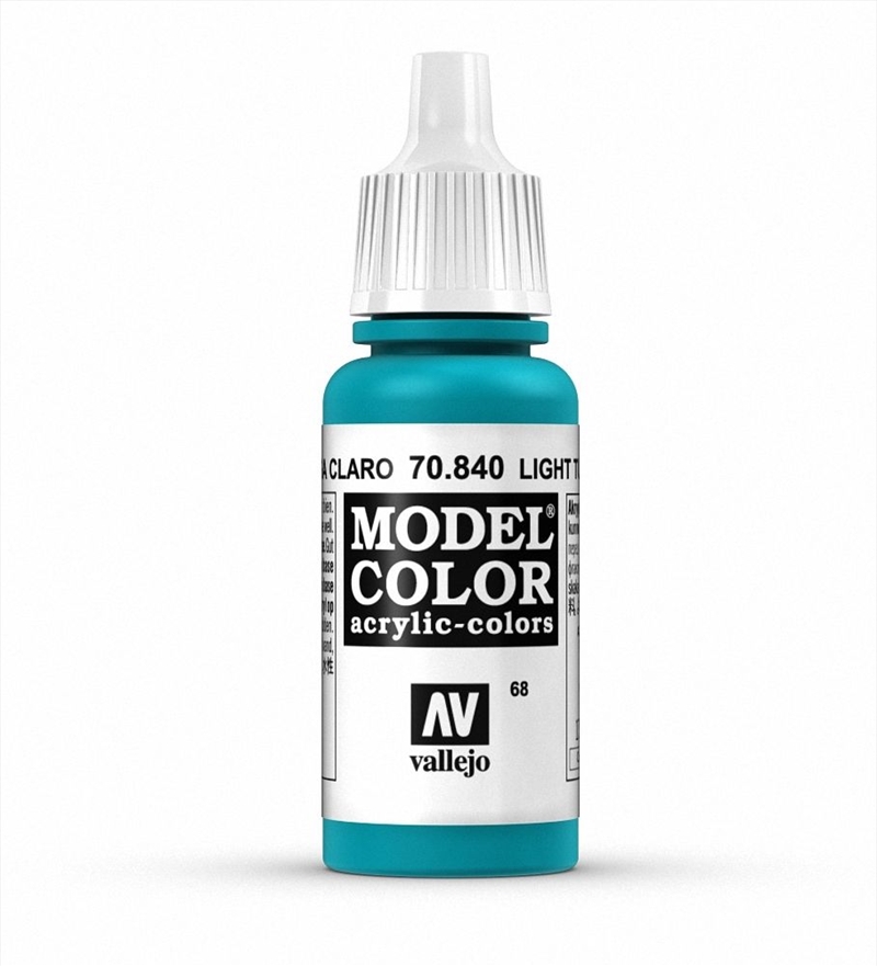 Vallejo - Model Colour - Light Turquoise 18ml/Product Detail/Paints