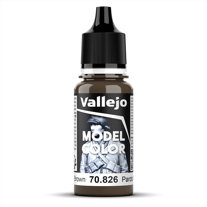 Vallejo - Model Colour - Medium Brown 18ml/Product Detail/Paints