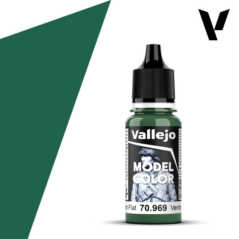Vallejo - Model Colour - Park Green Flat 18ml/Product Detail/Paints