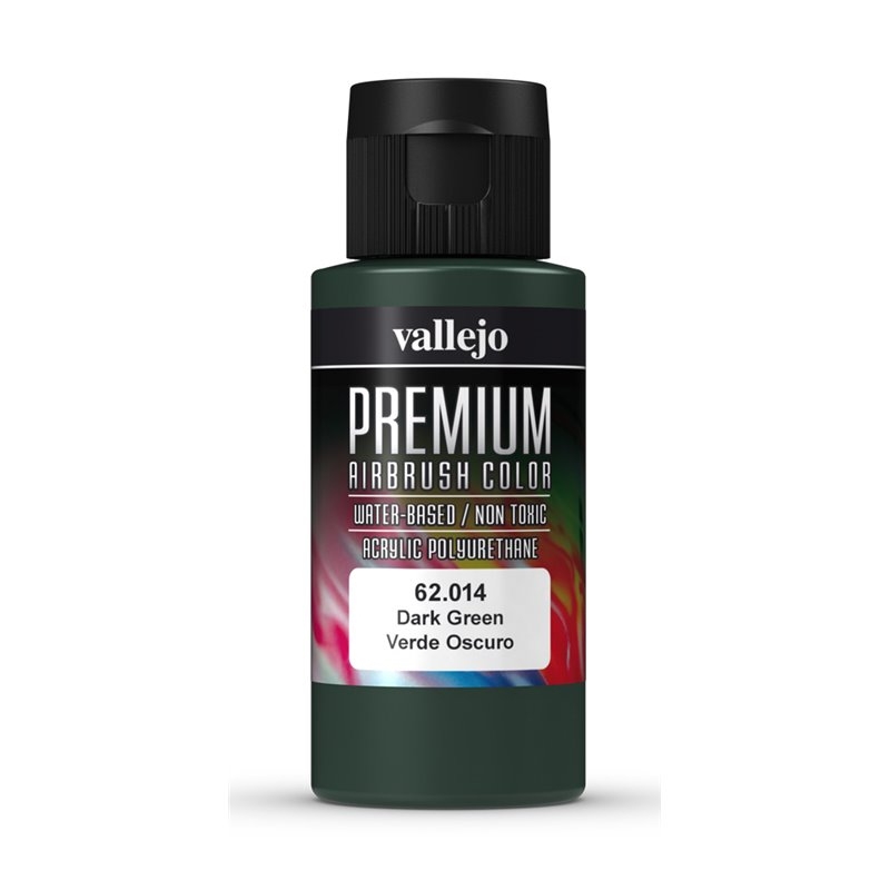 Vallejo - Premium Colour - Dark Green 60 ml/Product Detail/Paints