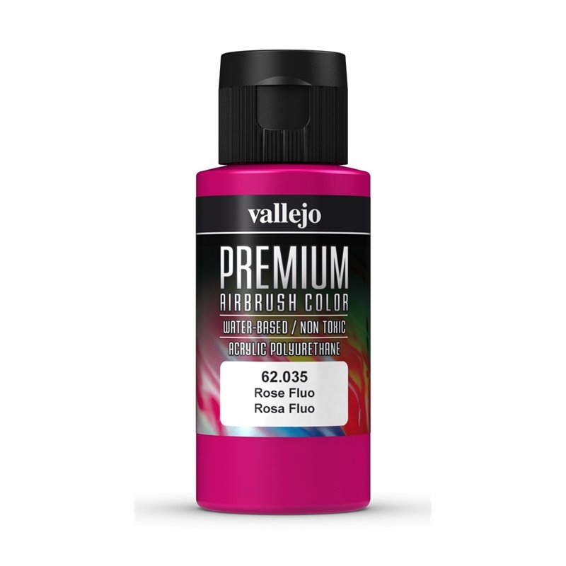 Vallejo - Premium Colour - Fluorescent Rose 60 ml/Product Detail/Paints