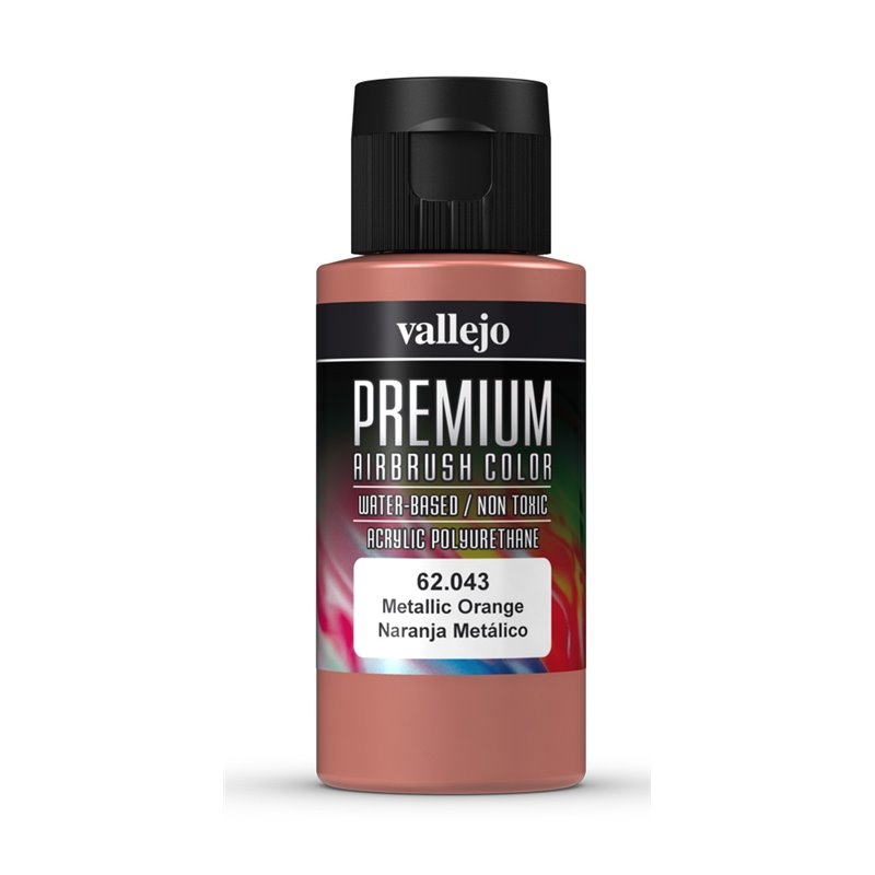 Vallejo - Premium Colour - Metallic Orange 60 ml/Product Detail/Paints
