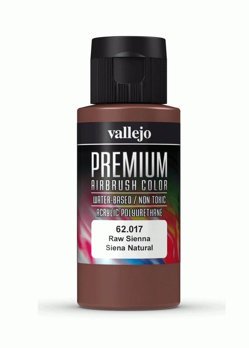 Vallejo - Premium Colour - Raw Sienna 60 ml/Product Detail/Paints