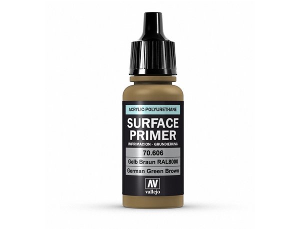 Vallejo - Surface Primer - German Green Brown 17 ml/Product Detail/Paints