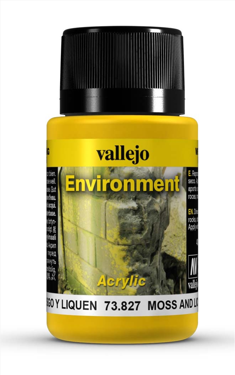 Vallejo - Weathering Effects - Moss and Lichen Effect 40 ml/Product Detail/Paints