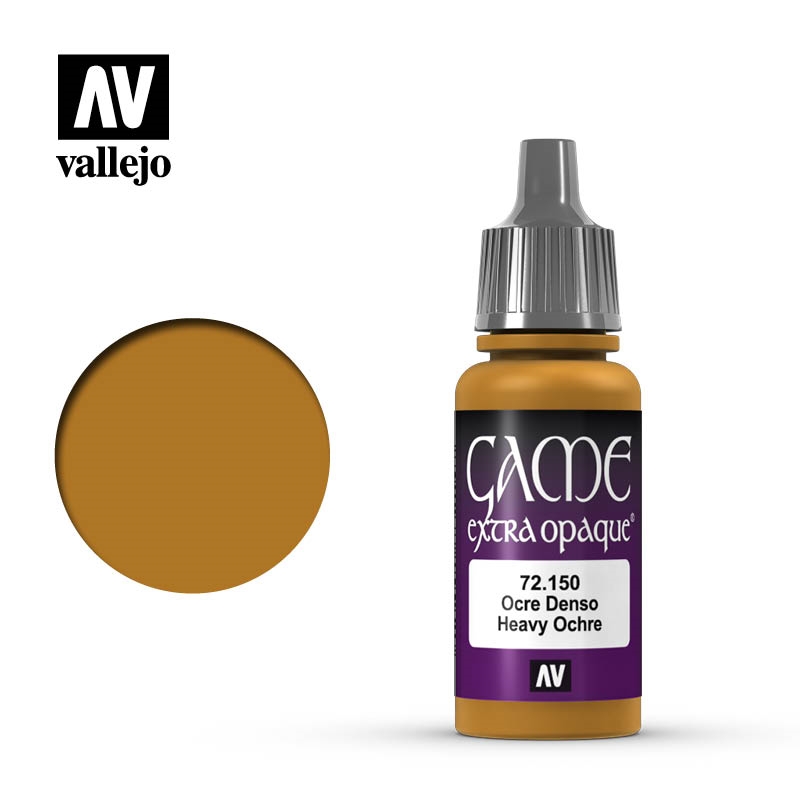 Vallejo Game Colour - Extra Opaque Heavy Ochre 17 ml/Product Detail/Paints