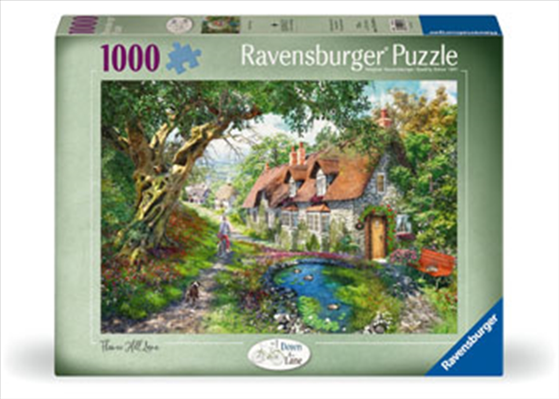 Flower Hill Lane Puzzle 1000 Piece/Product Detail/Jigsaw Puzzles