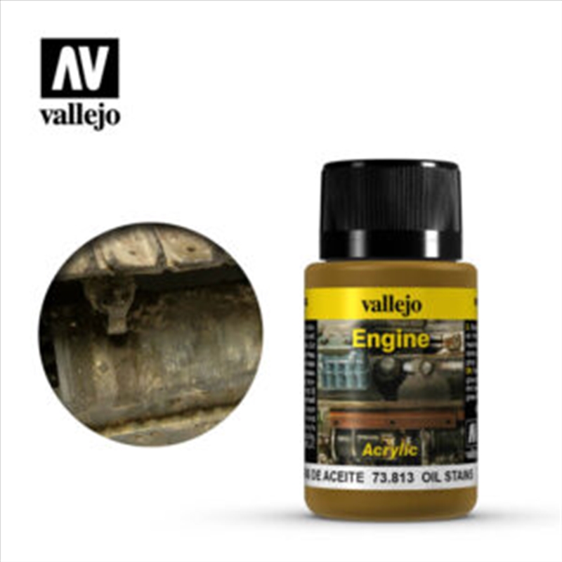 Vallejo - Weathering Effects - Oil Stains 40 ml/Product Detail/Paints