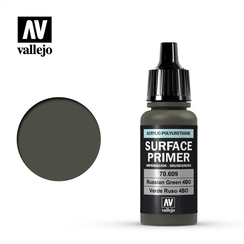 Vallejo - Surface Primer - Russian Green 4BO 17 ml/Product Detail/Paints
