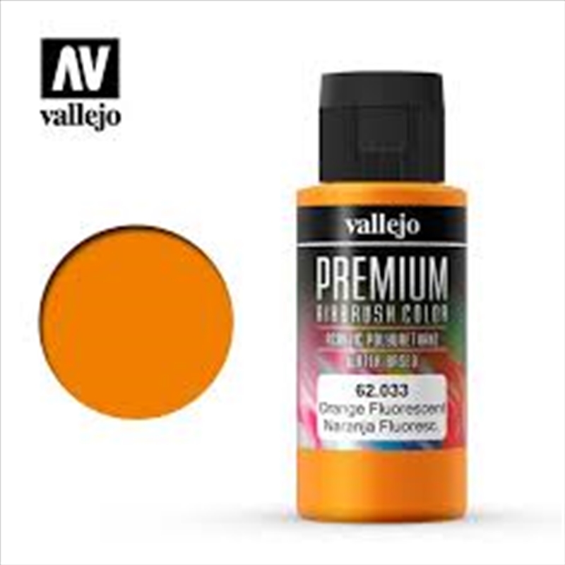 Vallejo - Premium Colour - Fluorescent Orange 60 ml/Product Detail/Paints