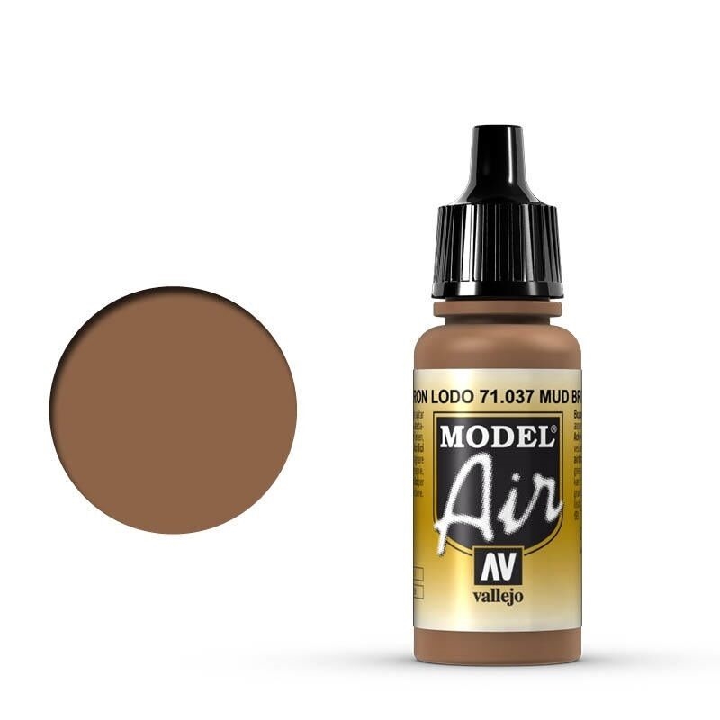 Vallejo - Model Air - Mud Brown 17 ml/Product Detail/Paints