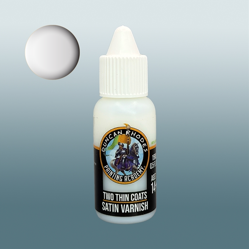 Two Thin Coats - Satin Varnish 15ml/Product Detail/Paints