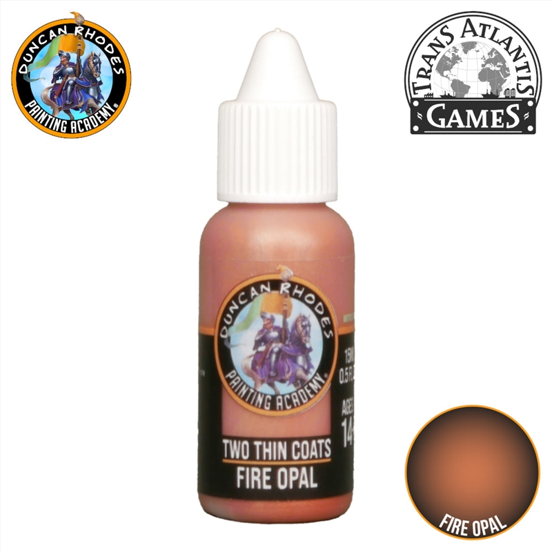 Two Thin Coats - Fire Opal 15ml/Product Detail/Paints