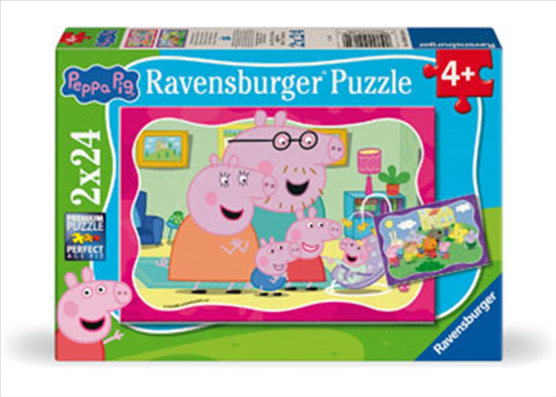 Peppa Pig 2x24p/Product Detail/Jigsaw Puzzles