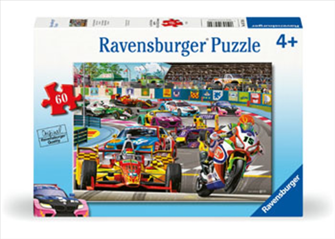 Racetrack Rally 60 Piece/Product Detail/Jigsaw Puzzles