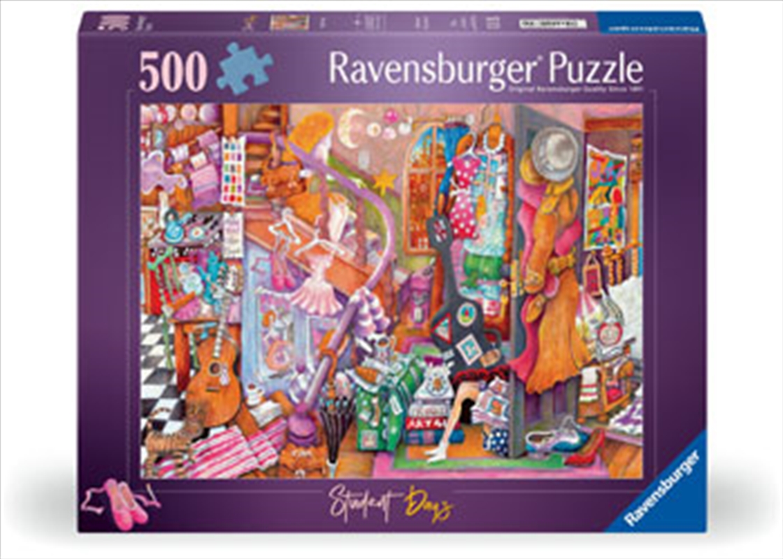 Student Days Puzzle 500 Piece/Product Detail/Jigsaw Puzzles