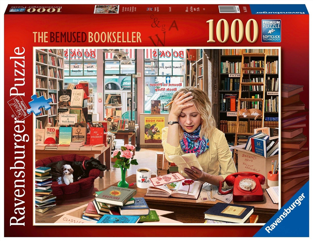 The Bemused Bookseller Puzzle 1000 Piece/Product Detail/Jigsaw Puzzles