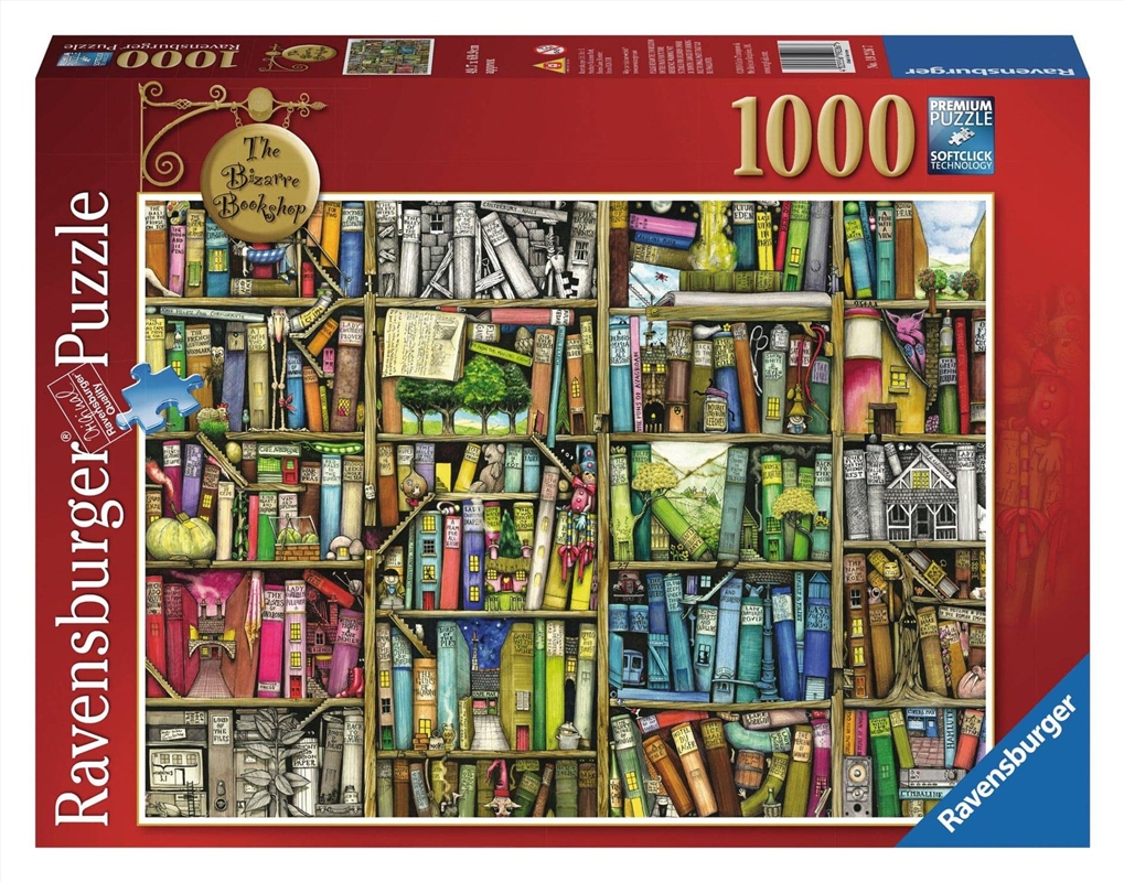The Bizarre Bookshop Puzzle 1000 Piece/Product Detail/Jigsaw Puzzles