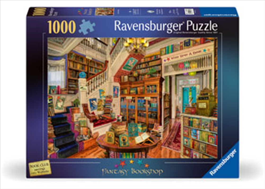 The Fantasy Bookshop Puzzle 1000 Piece/Product Detail/Jigsaw Puzzles