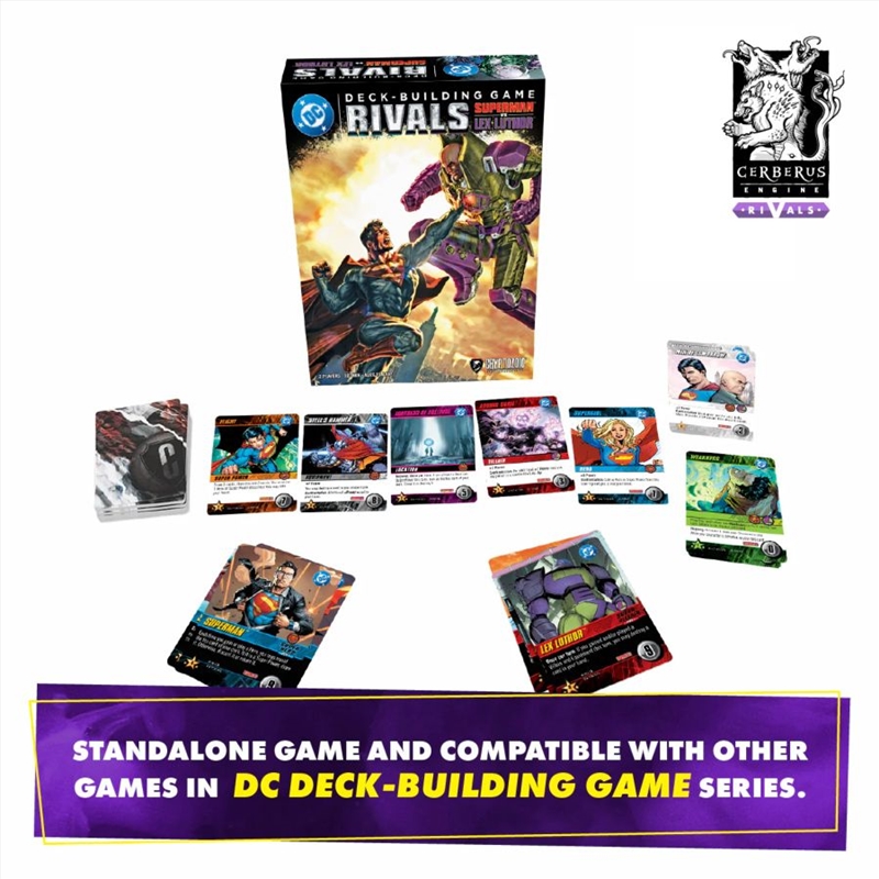 DC Comics - Rivals: Superman Vs Lex Luthor Deck-Building Game/Product Detail/Card Games