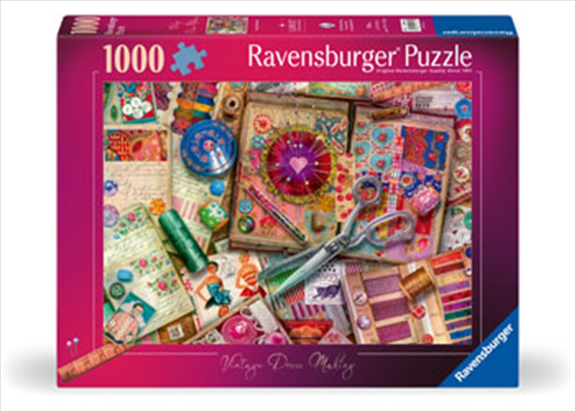Vintage Dressmaking Puzzle 1000 Piece/Product Detail/Jigsaw Puzzles