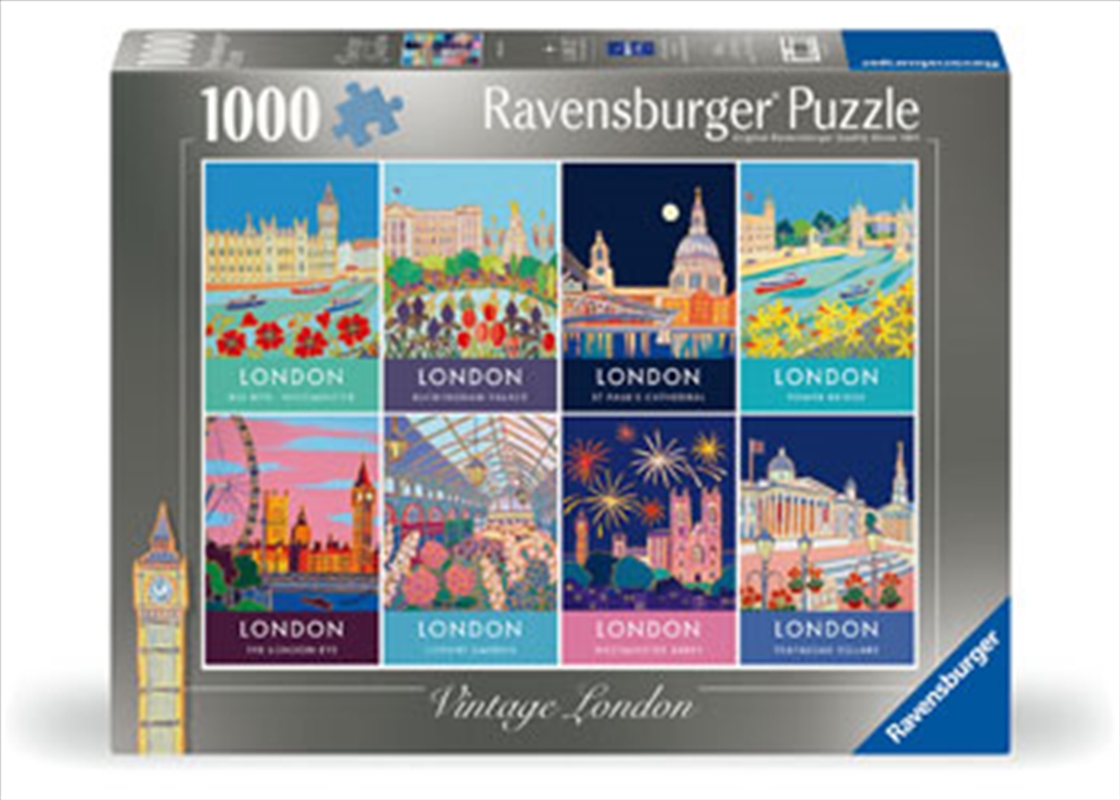 Vintage London Puzzle 1000 Piece/Product Detail/Jigsaw Puzzles