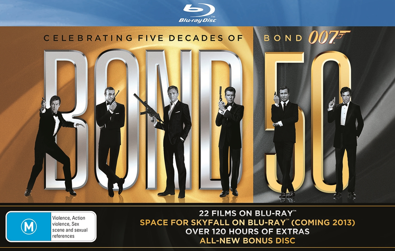 Bond 50 (007 Boxset) (BONUS KEYRING)/Product Detail/Action