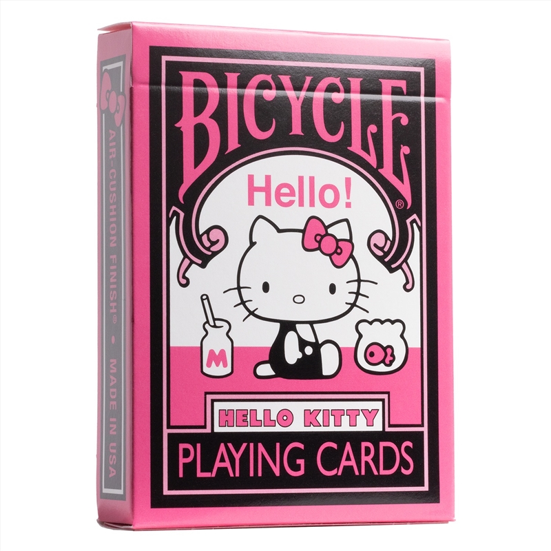 Bicycle Hello Kitty Black & Pink Playing Cards/Product Detail/Card Games