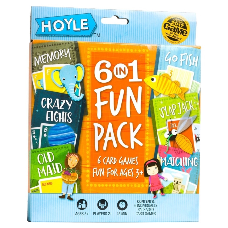 Hoyle Playing Cards: Hoyle 6 in 1 Fun Pack/Product Detail/Card Games