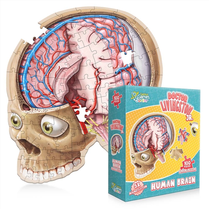 Dr. Livingston Jr. Floor Puzzle: Brain/Product Detail/Jigsaw Puzzles