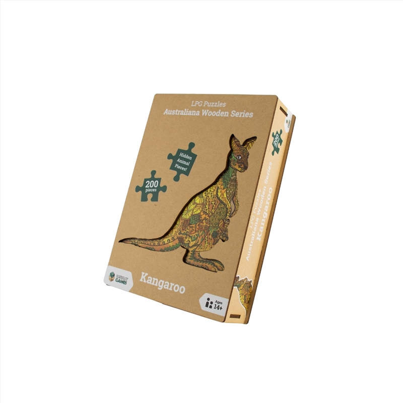 LPG Puzzles Wooden Oceania Animals Series 1 - Kangaroo/Product Detail/Jigsaw Puzzles