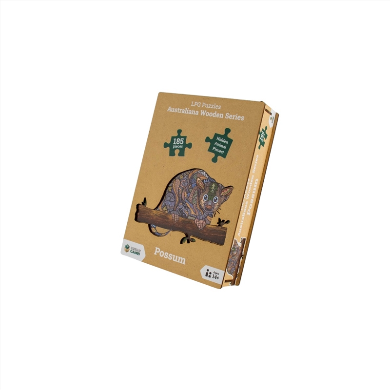 LPG Puzzles Wooden Oceania Animals Series 1 - Possum/Product Detail/Jigsaw Puzzles