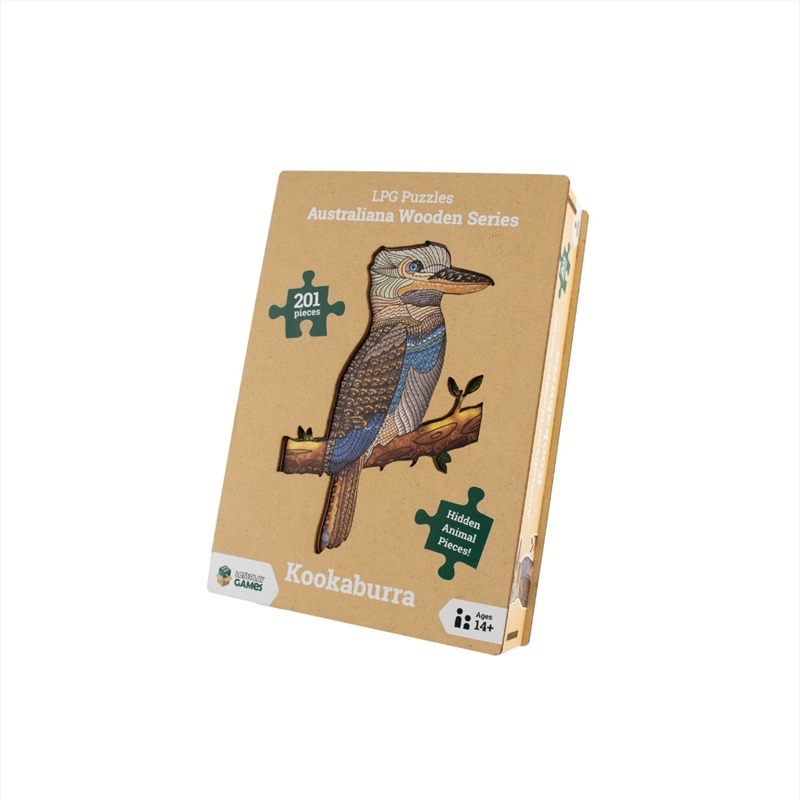 LPG Puzzles Wooden Oceania Animals Series 1 - Kookaburra/Product Detail/Jigsaw Puzzles