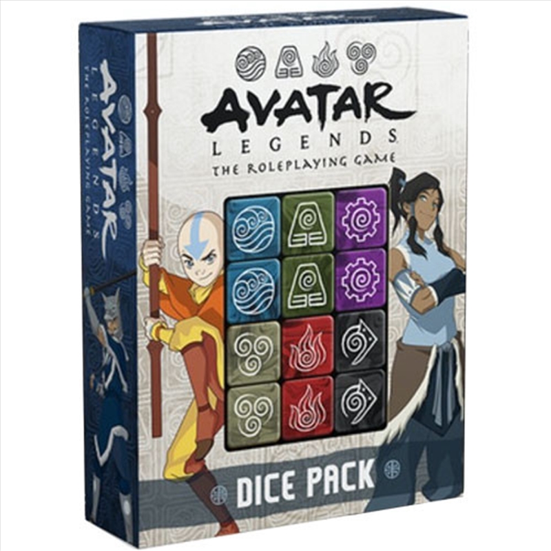 Avatar Legends RPG - The Dice Pack/Product Detail/RPG Games
