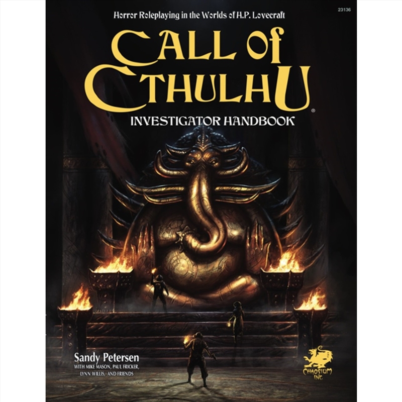 Call of Cthulhu RPG - Investigator Handbook/Product Detail/RPG Games