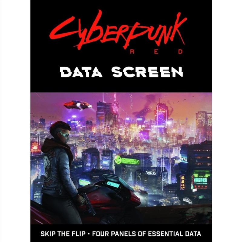 Cyberpunk RED: RPG Data Screen/Product Detail/RPG Games
