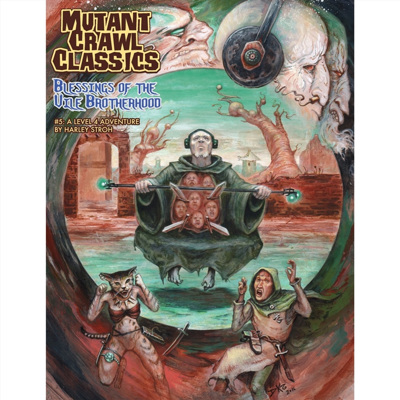 Mutant Crawl Classics 5 - Blessings of the Vile Brotherhood/Product Detail/RPG Games