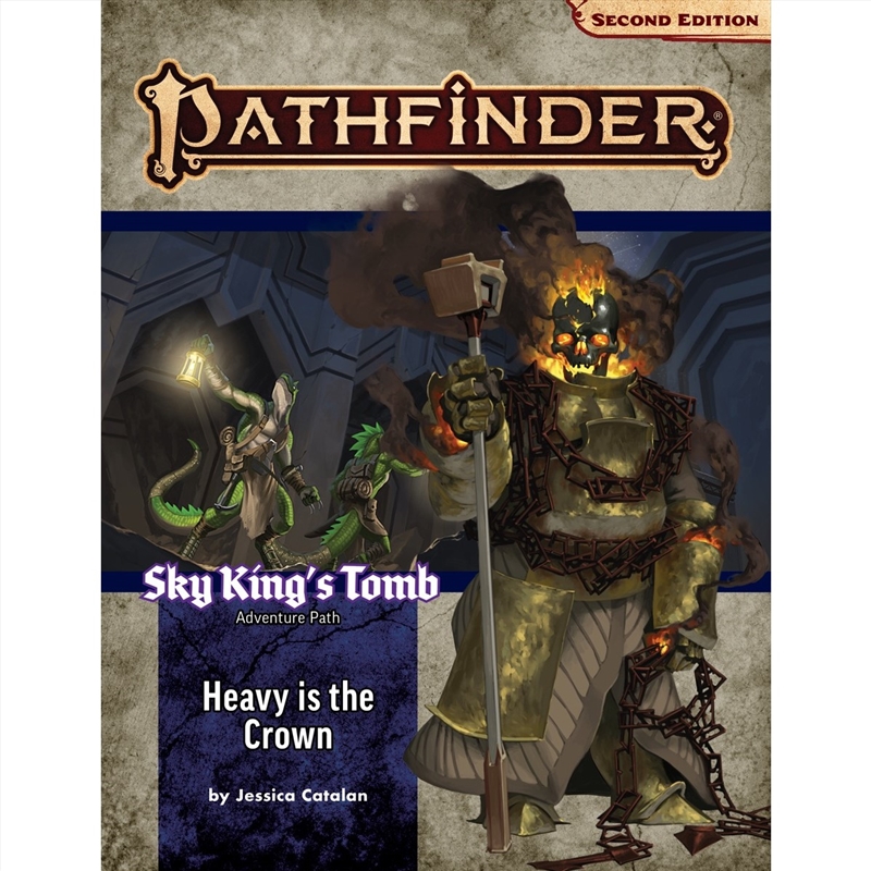 Pathfinder Second Edition: Adventure Path: Sky Kings Tomb #3 Heavy is the Crown/Product Detail/RPG Games