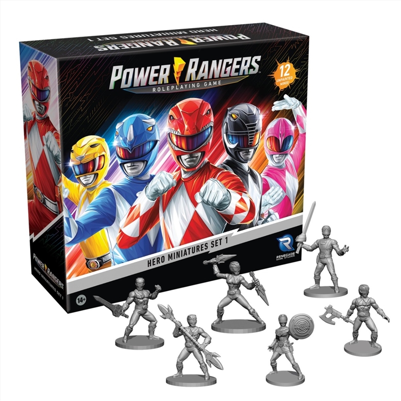 Power Rangers RPG - Hero Miniatures Set 1/Product Detail/RPG Games
