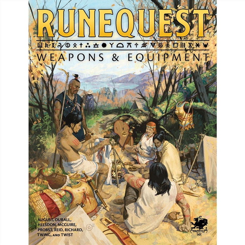 Runequest RPG - Weapons & Equipment Book/Product Detail/RPG Games