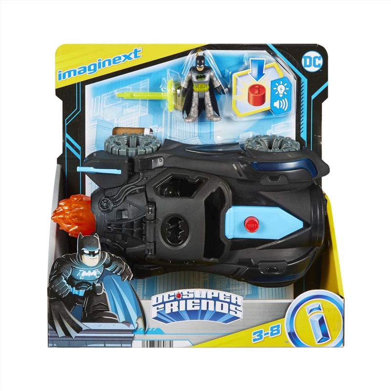 Imaginext - DC - Lights & Sounds Batmobile F22/Product Detail/Toys