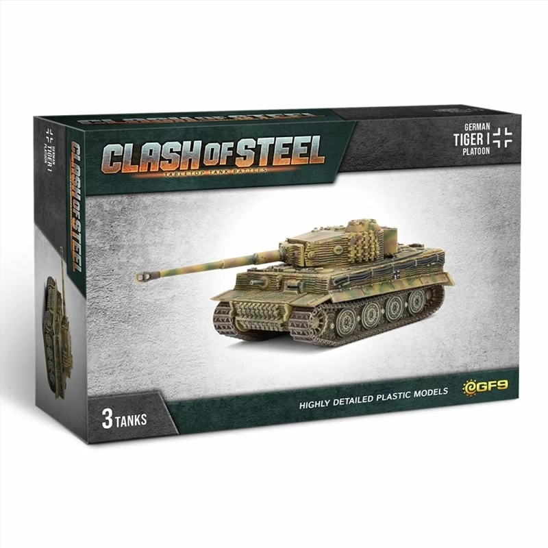 Clash of Steel: Tiger I Tank Platoon/Product Detail/RPG Games