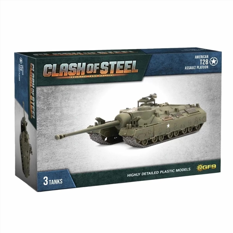 Clash of Steel: T28 Assault Tank Platoon/Product Detail/RPG Games