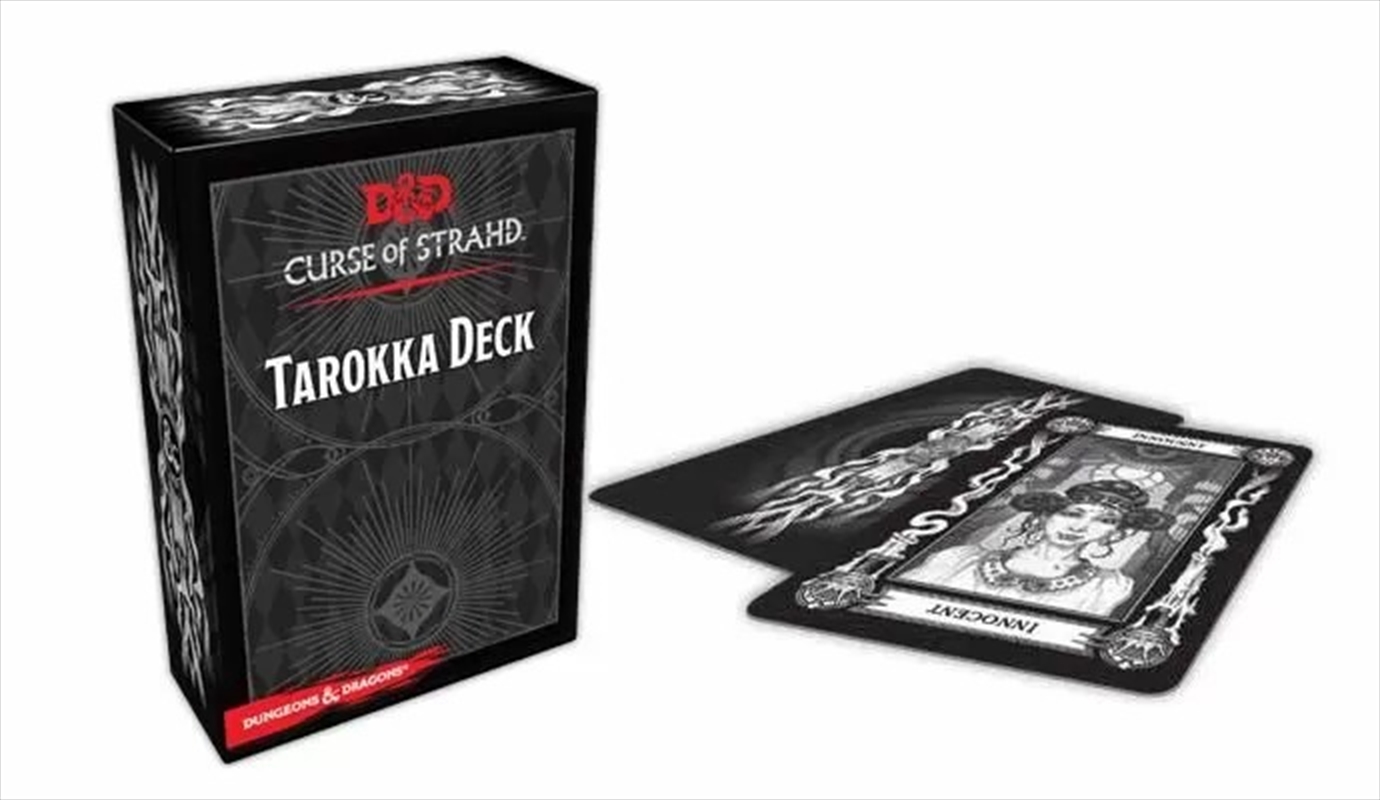 D&D Curse of Strahd Tarokka Deck/Product Detail/RPG Games