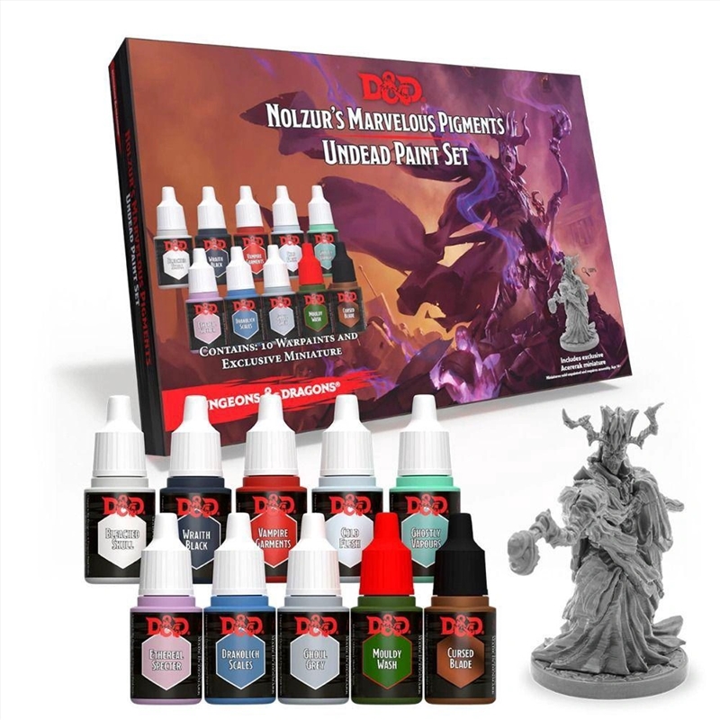 Army Painter - D&D Nolzurs Marvelous Pigments Undead Paint Set/Product Detail/Paints